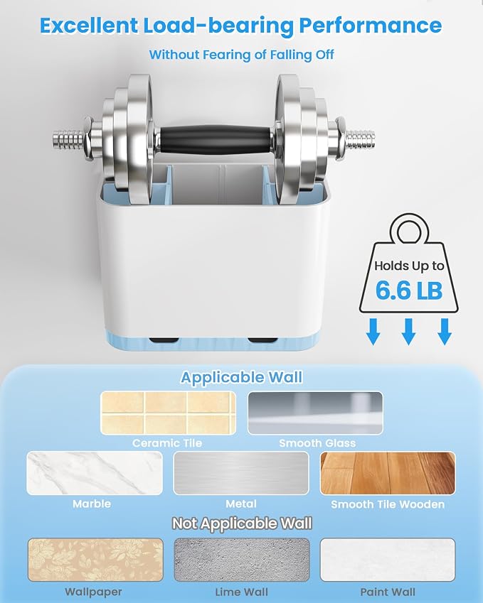Toothbrush and Toothpaste Holders for Bathrooms Countertop - Detachable 5 Slots Kids Electric Toothbrush Holders Set Wall Mounted with Removable Dividers for Bathroom Decor and Accessories Organizer