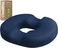 CloudBliss Donut Pillow Stadium Seat Cushion for Tailbone Pain Relief and Hemorrhoids, Memory Foam Seat Chair Cushion, Portable Seat Cushions for Bleachers, Car, Home & Office