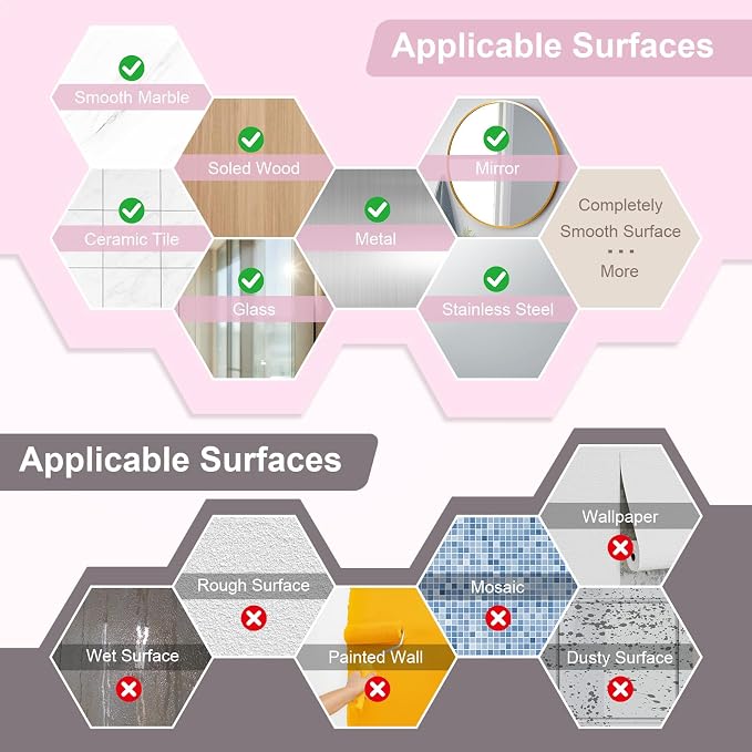 JOTPE Pink Shower Caddy Suction Cup 2 Pack with Hooks, No Drilling Shower Organizer for Bathroom with Large Capacity, Heavy Duty Suction Strong Hold, Waterproof & Rustproof Metal Storage Basket