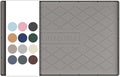 URMONA 22" x 14" Waterproof Silicone Mat in Multiple Sizes & Colors, Under Sink Mat for Kitchen & Bathroom, Pet Food Pad for Dogs & Cats, Kitchen Cabinet Liner, Multi-Purpose for Storage(Beige)