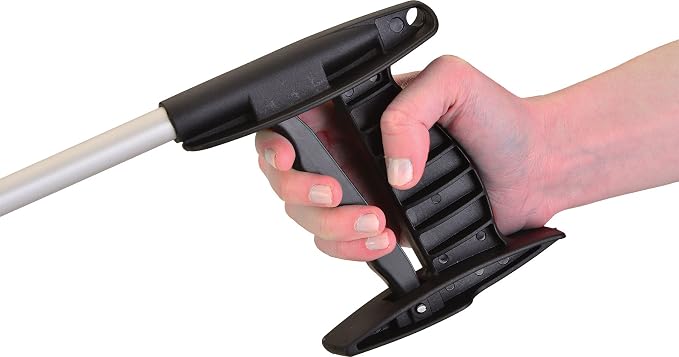 Nova Joy Reacher - Grabber Pickup Tool for Seniors - Lightweight Gripper with Magnetic Tip, Hook, and Rotating Claw - Daily Living Aid for Elderly and Users with Limited Mobility - 32" - One Pack