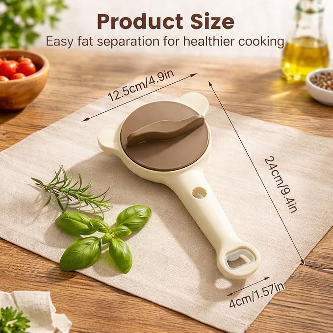 4-in-1 Multi-Purpose Jar Opener – Upgraded Adjustable Three-Claw Bottle Opener with Non-Slip Teeth, Multi-Size Lid Tool for Jars, Cans, Wine Bottles – Essential Kitchen Helper(Purple)