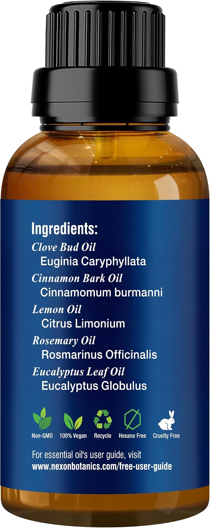 Robbers' Health Essential Oil Blend 30 ml - Immunity Boosting Thieves Oil - Natural Fighter Shield Against Impurities - Nexon Botanics