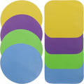 4Pcs Rubber Jar Opener, Heat-insulated Non-Slip Gripper Pads Kitchen Tool, Multi Function Can Opener for Easy Opening/Arthritis Weak Hands(Circle&Square)