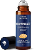 Frankincense Essential Oil Roll-On Blend 10 ml - Pure, Natural Oil with Grapeseed for Aromatherapy & Skin Care - Nexon Botanics