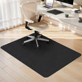 Sycoodeal Office Chair Mat for Hardwood Floor,Slip Resistant Floor Mat for Office Computer Gaming Chair,Heavy Duty Floor Protector for Rolling Chairs,Easy to Clean,Black(40"x48")