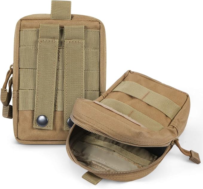 4-Pack Molle Pouch Tactical Molle Pouches Compact Utility EDC Waist Bag Pack