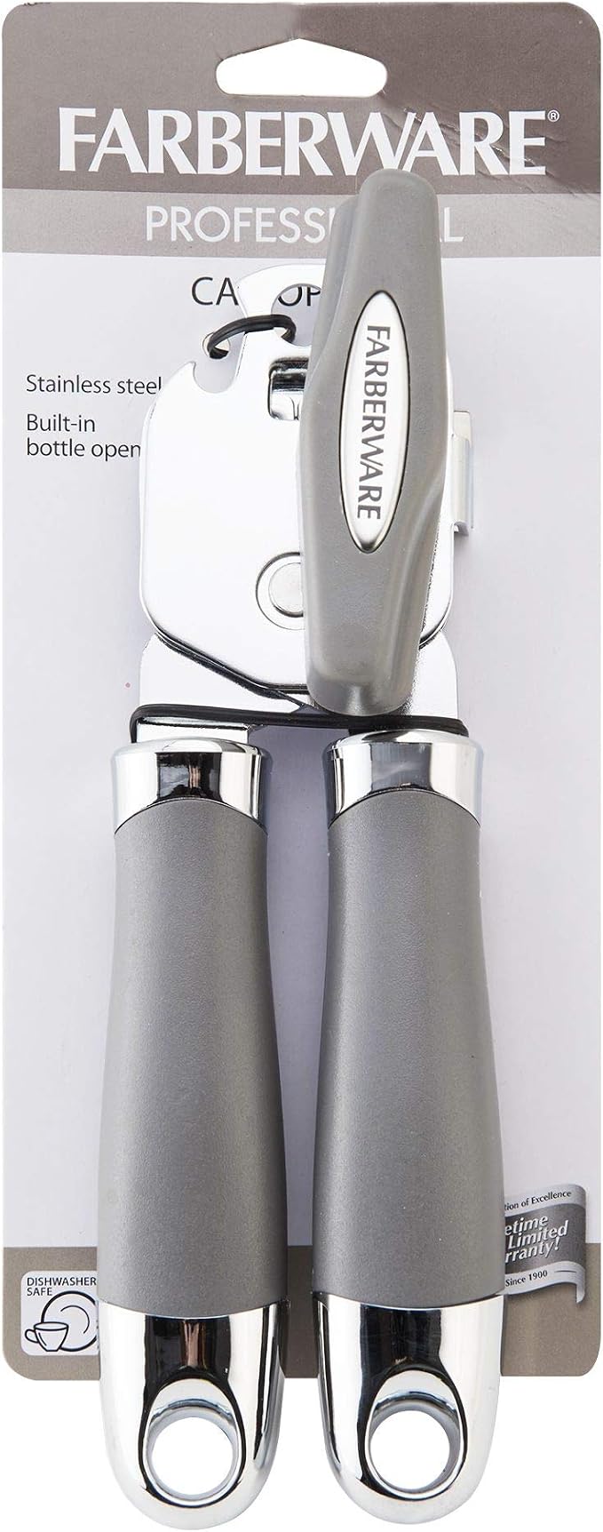 Farberware Pro 2 Can Opener, Jewel Gray, One Size (5188987)