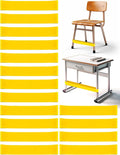 16 Pack Chair Bands for Kids with Fidgety Feet, ADHD Tools for Kids, Improve Focus & Reduce Restlessness, Chair Bands for Sensory ADHD ADD Autism - Classroom & Home Must Haves (Yellow)