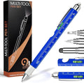 Fathers Day Dad Gifts for Husband from Wife, Tool Presents for boyfriend Men, 9 in 1 Multi Tool Pen, Fathers Day Birthday Christmas Stocking Stuffers for Men Grandpa Him