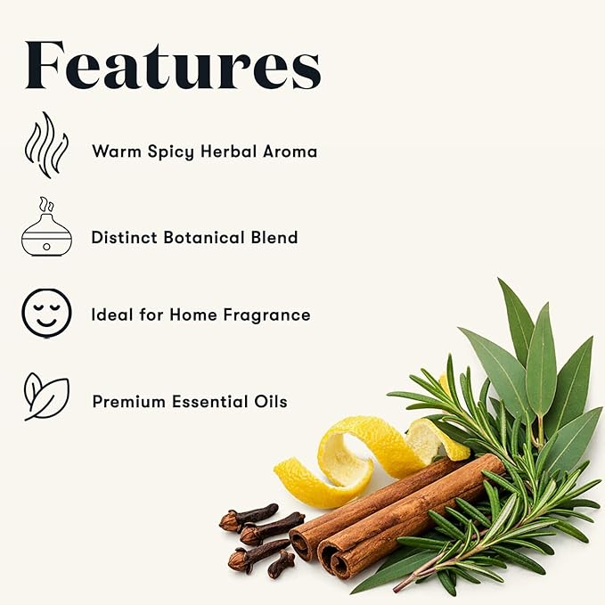 Young Living Thieves Vitality Essential Oil Blend | 5 ml | Warm Spicy Herbal Aroma for Diffusers, Massage & Aromatherapy | Clove, Lemon, Cinnamon, Eucalyptus & Rosemary Blend | Seed to Seal Quality