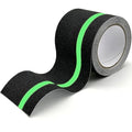 Anti-Slip Tape with Glow in the Dark, 4Inch x 16.4Ft Non Skid Traction Tape for Stairs, Floors, Decks, Indoors & Outdoors, Waterproof PVC Safety Grip Tape with Glow