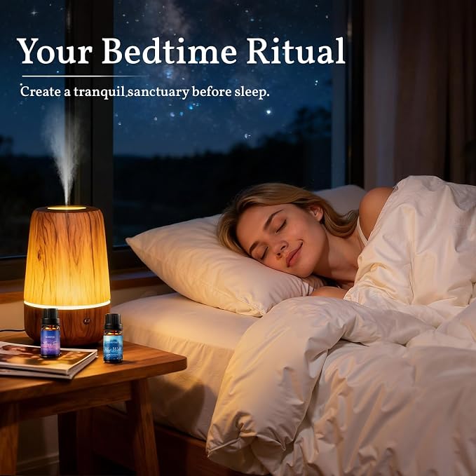 8 Pack Sleep Essential Oils for Diffuser for Home, Diffuser Oil for Humidifiers, Candle & Soap Making, Aromatherapy Oils Set for Calm Mind, Relaxation Gift for Women and Men