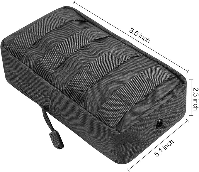 4-Pack Molle Pouch Tactical Molle Pouches Compact Utility EDC Waist Bag Pack