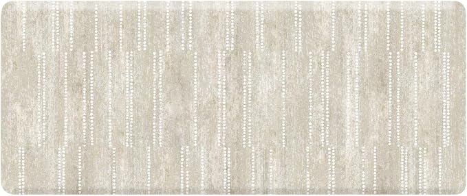 House of Noa Nama Standing Mat – Anti-Fatigue Kitchen Mats for Floor, Cushioned & Non-Slip Kitchen Comfort Mat for Standing, Thick Foam Anti-Fatigue Mat for Kitchen & Workspaces, Aspen Reed 30" x 72"