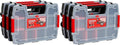 CRAFTSMAN Storage Organizer,Small Parts Organizer with 10-Compartments,Lid Includes Secure Latch (CMST60964M), (Pack of 6)