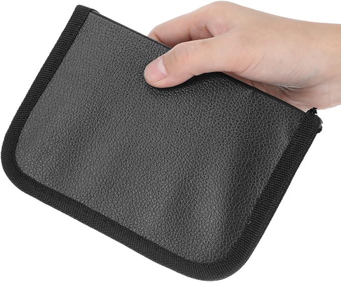SHINEOFI Black and Zipper with Smooth Oxford Bag for Cloth Tool Organizer Operation Protection, Compact Utility Travel and Craft Making