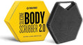 TOOLETRIES Premium Silicone Body Scrubber 2.0, Hygienic Loofah Alternative, Exfoliating Shower Scrubber for Sensitive Skin, Quick Drying & Long-Lasting Bathroom Essentials for Men & Women - Charcoal