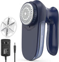 BEAUTURAL Sweater Fabric Shaver Home-Edition, Powerful & Efficient Lint Remover for Clothes and Furniture, AC Adapter or Battery Powered Pill Fuzz Remover, Special for Your Family Ultramarine