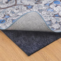 Non Slip Rug Pad 4x6 Ft, 1/8 Inch Thin Felt & Rubber Backing, Non Skid Rug Gripper for Hardwood Floors, Anti-Slip Carpet Pad for Area Rugs, Floor Protection, Moisture Resistant & Easy Trim