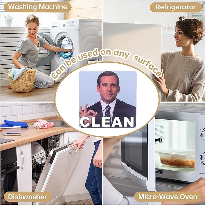 Clean and Dirty Magnet，Dishwasher Magnet Clean Dirty Sign Indicator，Reversible Dish Washer Sign, Double Sided Strong Kitchen Flip Indicator，Apartment Must Haves Kitchen Necessities