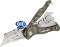 Sheffield Folding Utility Knife, Accepts Standard Utility Knife Blades, Box Cutter, Razor Blades Included, For Home, Office, Trades, and Warehouse