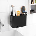 Toothbrush and Toothpaste Holders for Bathrooms Countertop - Detachable 5 Slots Kids Electric Toothbrush Holders Set Wall Mounted with Removable Dividers for Bathroom Decor and Accessories Organizer