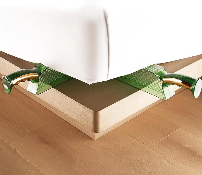 Tantea Mattress Lifter Wedge and Bed Maker Tool for Changing Sheets - Easy Lifter Mattress Riser for Bed Making - Helps Lift The Mattress and Hold The Mattress Alleviating Back Pain (2 Pieces)