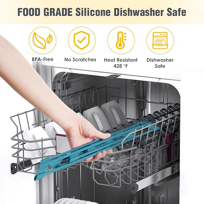 Tomorotec Compact Silicone-Coated Triangle Dish Drying Rack for Sink Corner - Foldable Stainless Steel Over-The-Sink Organizer and Storage Shelf (Dark Green)