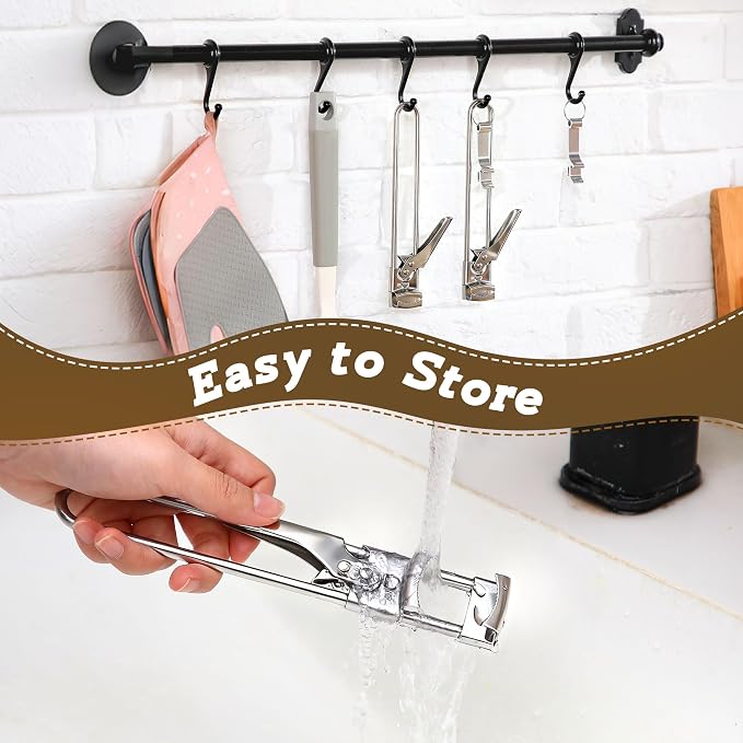 3 Pack Jar Opener, Jar Openers for Seniors with 2 Keychain Bottle Beer Opening, Adjustable Stainless Steel Can Open With Gripper Pad. Kitchen Gadgets for Party, Holiday, Easy for Kid, Seniors
