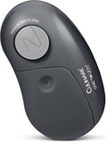 Culinare One Touch Electronic Tin Opener, Grey, Plastic/Stainless Steel, Automatic Can Opener, Battery Operated/Hands-Free Use/Magnetic Lid Removal, Batteries Not Included