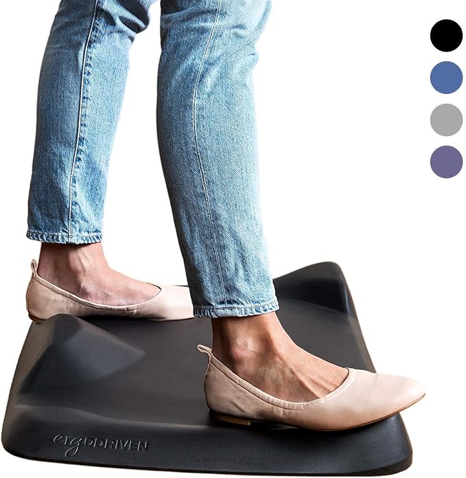 Topo Not-Flat Standing Desk Mat | The Anti-Fatigue Mat with Calculated Terrain