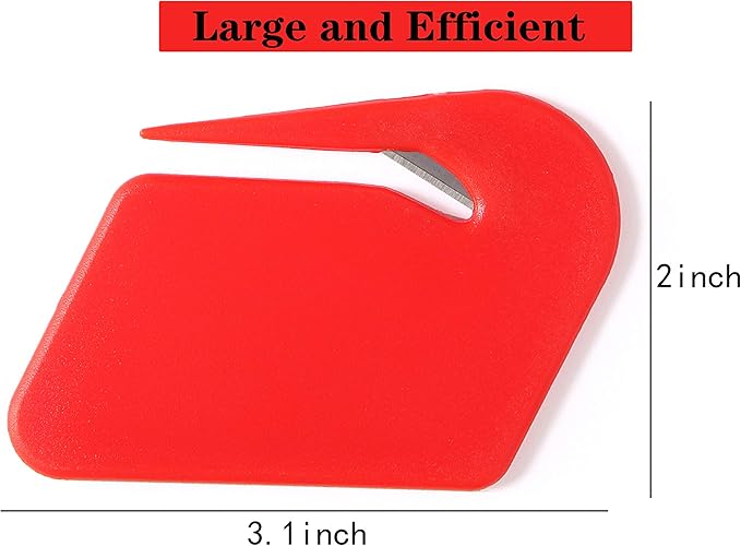 Magnetic Letter Openers Envelope,3 Pack,Envelope Opener Slitter,Mail Openers Blade with Magnet,Letter Opener for Women,Men,Office,Envelope Cutter(red,Blue,Black)