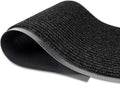 MaxMat® Extra Large Commercial Door Mat, Rubber Border Heavy Duty Door Mat, Waterproof, Low-Profile, Easy to Clean, Rubber Entry Mat. (Black, 3 x 6 feet)