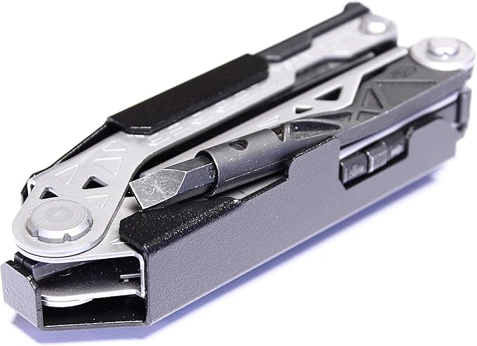 RAE Gear - Center-Drive Sheath Belt Clip Holster Compatible with Gerber Centerdrive Multitool (Tool & BITS NOT Included) 1.5" Spring Steel Belt Clip