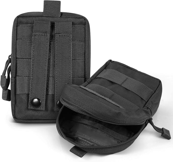 4-Pack Molle Pouch Tactical Molle Pouches Compact Utility EDC Waist Bag Pack