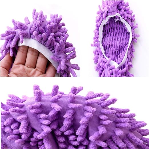 Tamicy Mop Slippers Shoes 5 Pairs (10 Pieces) - Microfiber Cleaning House Mop Slippers Floor Cleaning Tools Shoe Cover Soft Washable Reusable Microfiber Foot Socks Floor Cleaning Tools Shoe Cover | Microfiber, Washable, Reusable, Floor Cleaning Tools, ...