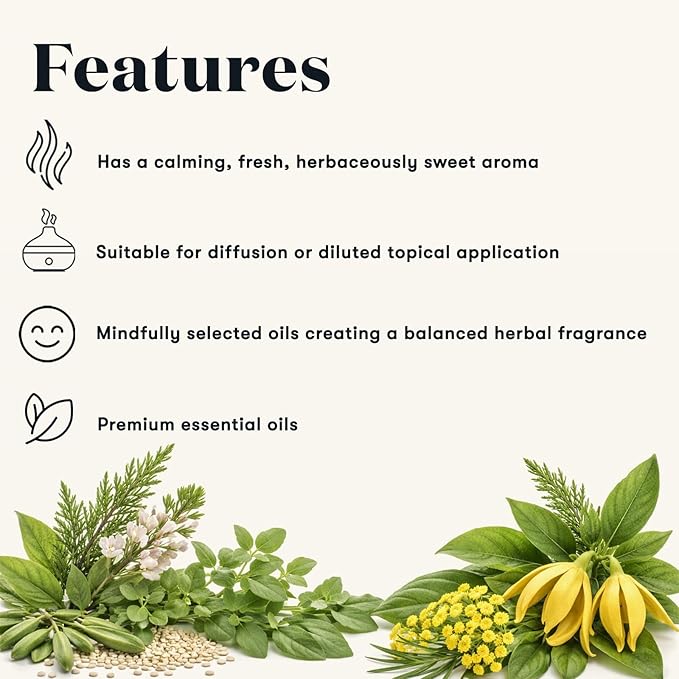 Young Living Aroma Life Essential Oil Blend | 15 ml | Ideal for Massage & Aromatherapy Diffusers | Calming Herbal Scent for Relaxation & Tranquility | Self-Care & Wellness Ritual