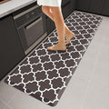 WISELIFE Anti Fatigue Floor Mat - 4/5 Inch Thick Kitchen Mat Non Slip Waterproof Heavy Duty Ergonomic Comfort Mat Durable for Home, Office, Sink, Laundry,(22" x 72", Chocolate)