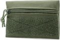 Qavctw Tactical Admin Pouch Bag with Hook and Loop Tool Storage Bag Snack Pouch Candy Bag Hanging Pouches Backpack Accessory Pouch