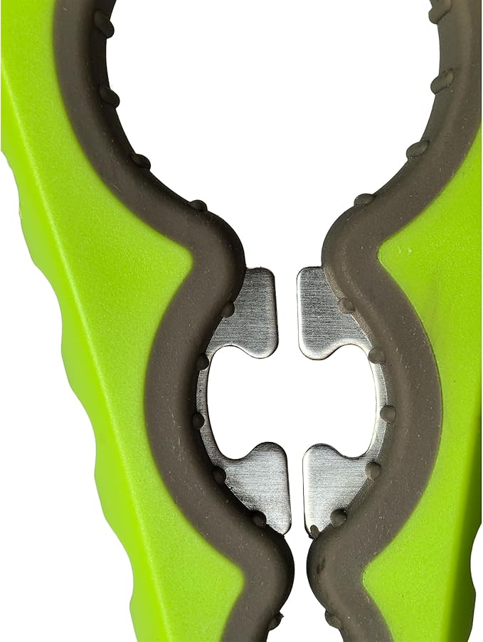 5-in-1 Jar Opener whit Beer bottle opener for Weak Hands,Non-slip Easy Grip Can Opener,Used to remove stubborn LIDS (Green)
