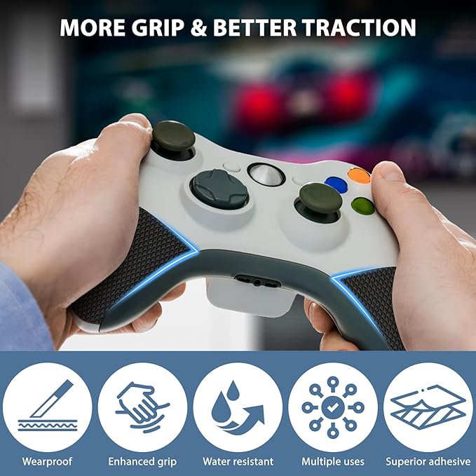 2 Inch x 26 FT Rubber Grip Tape, Black Ultra-Thin Strong Adhesive Anti-Slip for Handles, Home Use, Waterproof Wear-Resistant Heat Resistant Grip Tape, Comfortable in Hands