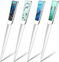 Chuangdi 4 Pieces Letter Opener Knife Fancy Stainless Steel Envelope Openers Slitter Lightweight Mail Opener Tool for Women Men Graduation Gift Office Home School Supplies(Ocean Style)