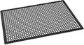 ROVSUN Rubber Floor Mat with Holes, 36''x 60'' Anti-Fatigue/Non-Slip Drainage Mat, for Industrial Kitchen Restaurant Bar Bathroom Utility Garage Pool Entry Door Mat, Indoor (36''x 60'' Black 2Pcs)