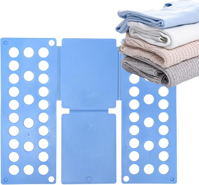 Clothes Folding Board, T-Shirt Folder, Fast Foldable Household Liner Sorter, Home Storage Tool, Laundry Sorter Helper Liner for Dorm Travel Hotel