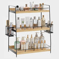 Bathroom Counter Organizer,Bathroom Countertop Organizer with Baskets,Vanity Organizers,Counter Shelf,Countertop Storage, Makeup Organizers