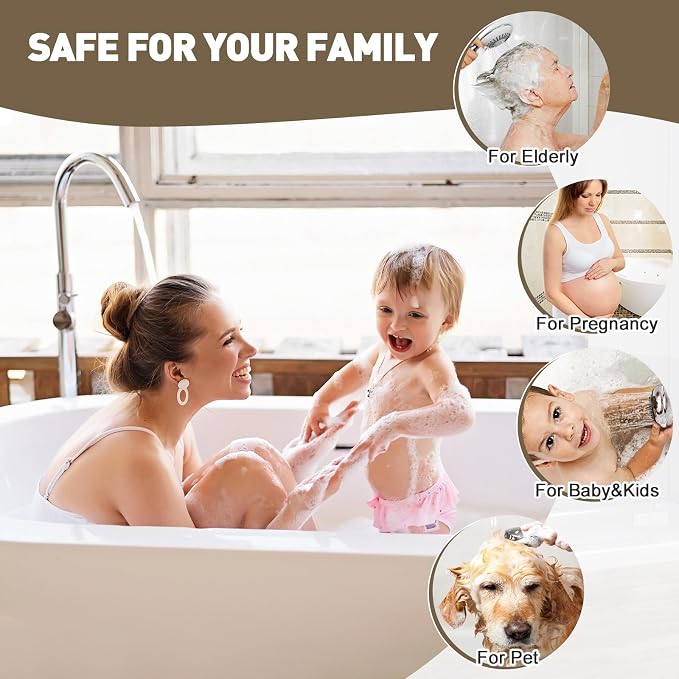 Square Shower Mat Non Slip: 27 x 27 Inch Extra Large Shower Mats with Drain Hole in Middle - PVC Loofah Anti Slip Shower Floor Matt for Inside Shower