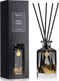 Airkeep Reed Diffuser Set,Black Forest Luxury Scented Diffuser with Sticks Long Lasting Home Fragrance for Bathroom Shelf Decor 6.09 fl oz (180ml)