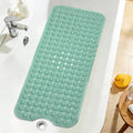 Extra Long Bathtub Mat Non Slip, MARRS Green Soft Bath Mat for Tub 40 x 16 Inch Full Size, Bath Tub Shower Mats for Bathroom Floor, Big Suction Cups and Drain Holes, Easy Washable, BPA Free