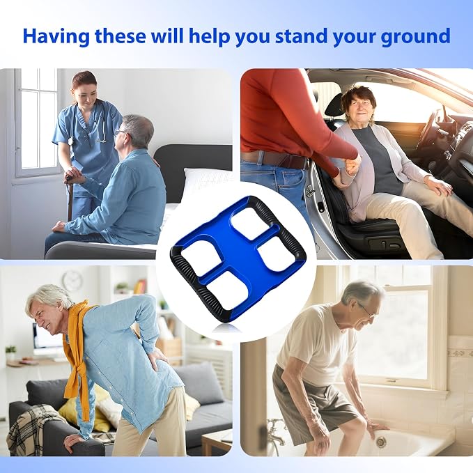 Lift Assist Standing Aid for Elderly: Portable Lift Aid Bar with No-Slip Grip Handle - Standing Aids & Supports Up to 450 lbs - Lifting Assists device to Transfer Elderly, Seniors, Handicap, 1PC